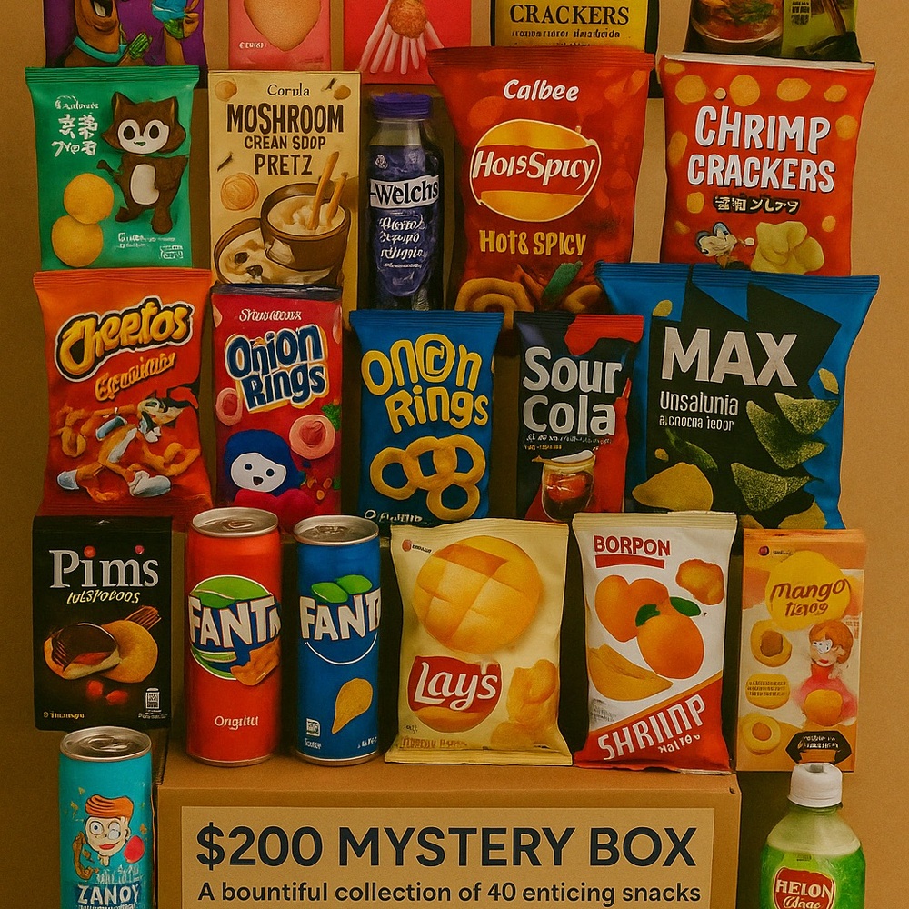 $200 Mystery Box of Snacks